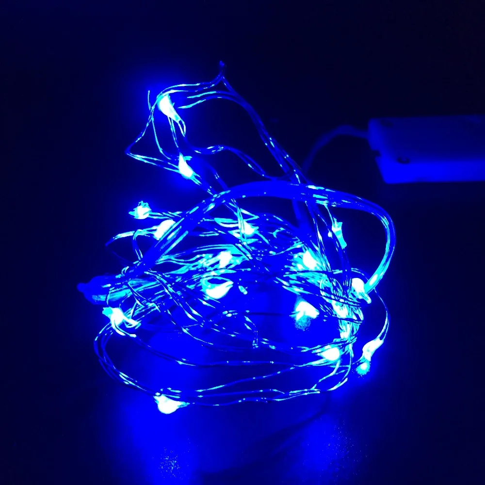 1/2/5/10M 10-100 LEDs Christmas Garland Copper Wire LED String Lamp Fairy lights For Indoor New Year Xmas Wedding Decoration