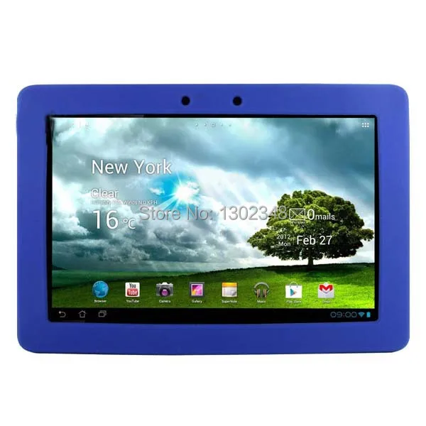 Новый нескользящий мягкий матовый силиконовый резиновый чехол для Asus Transformer Pad