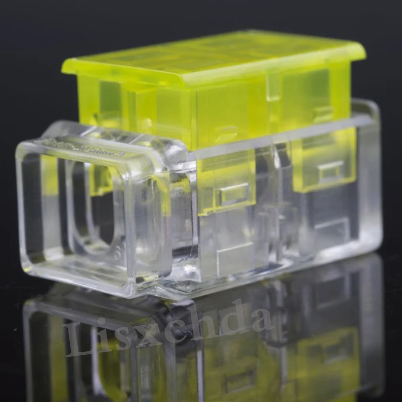 5pcs 2pin 1.5-2.5mm2 Press Connector wire with no peel Quick cable clamp Terminal Block 2 Way Easy Fit | Освещение