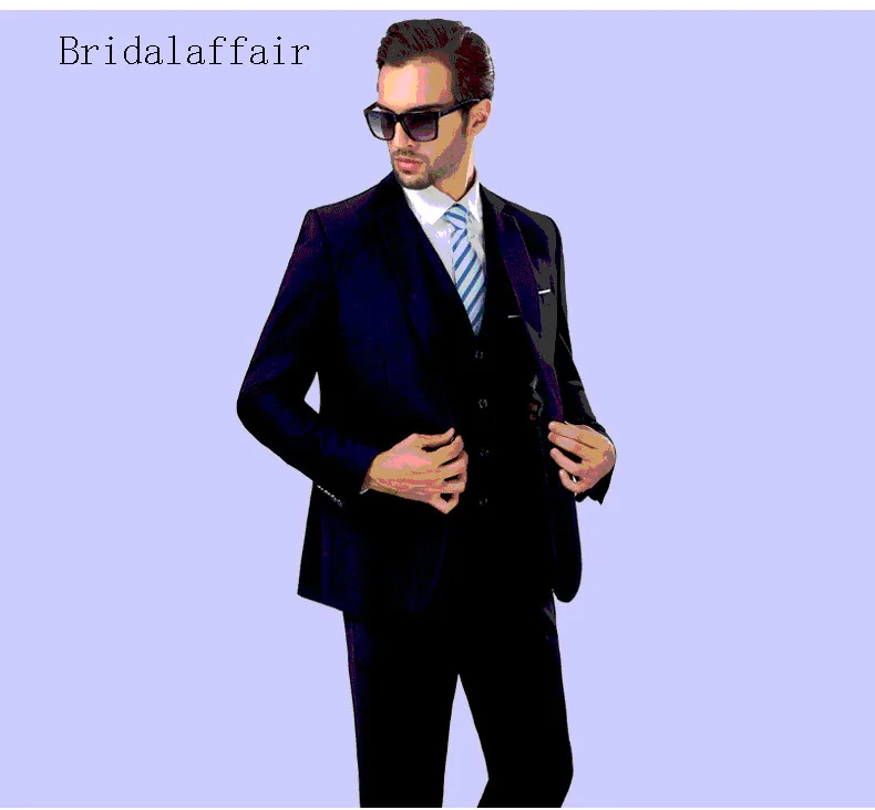 Комплект мужских костюмов Bridalaffair куртка и брюки жилет комплект из 3 предметов