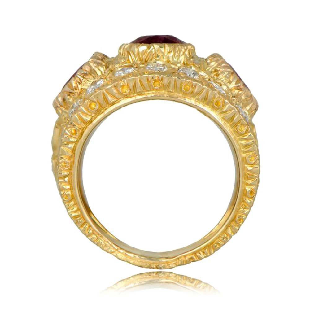 Fashion Women Engagement Rings Oval Faux Inlaid Wide Finger Ring Wedding Jewelry Bague Femme New | Украшения и аксессуары