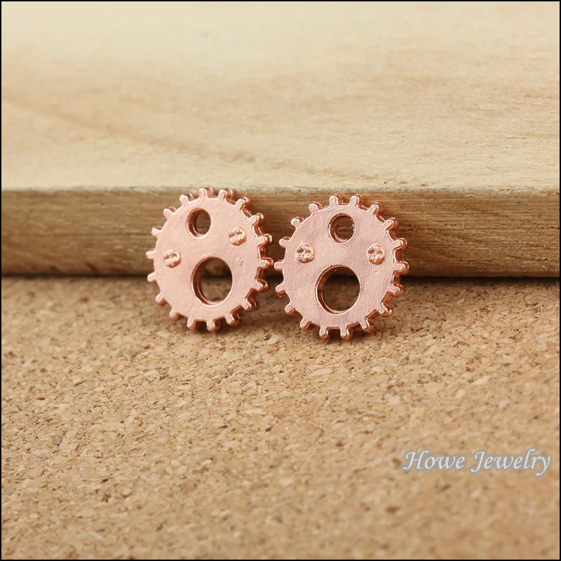 180 шт. винтажные подвески шестеренка подвеска позолоченная Роза сплав цинка