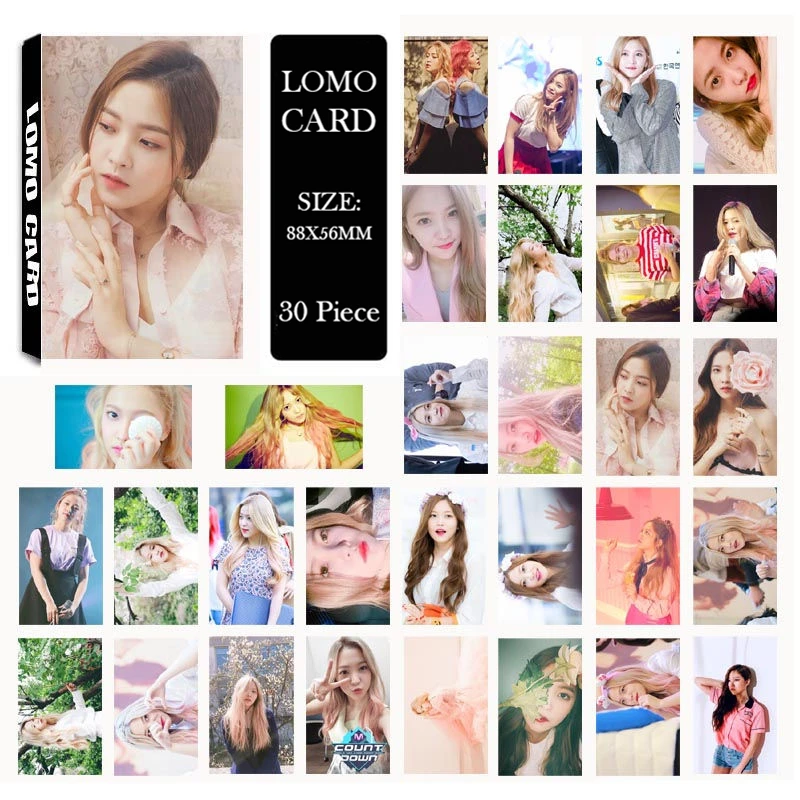 KPOP красный бархатный ROOKIE Joy Yeri Irene альбом LOMO карты K-POP Новая мода самостоятельно