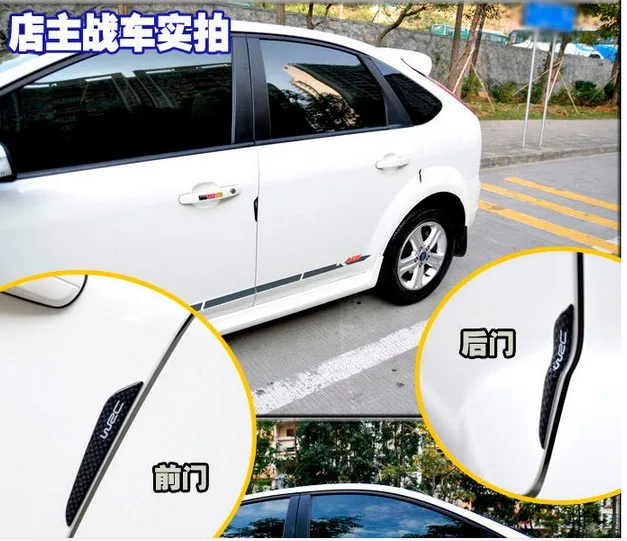 Автомобильные двери протектор боковые края защита наклейки для сиденья Леон