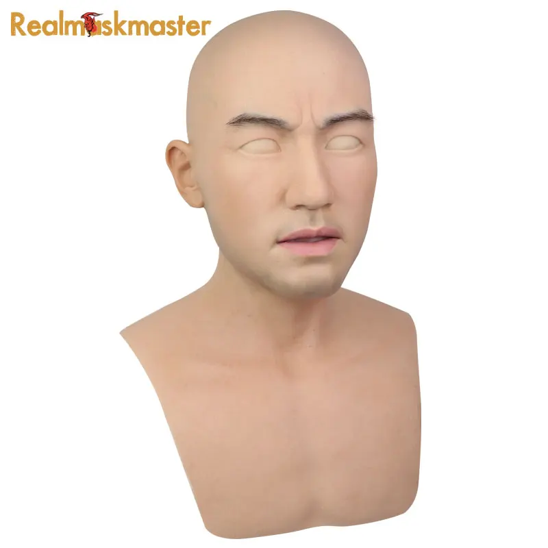 Реалистичная искусственная силиконовая маска Realmaskmaster для Хэллоуина Мужская