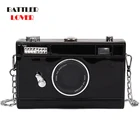 Сумка-клатч в форме камеры из нубука индивидуального дизайна, Женская Повседневная мини-сумка-мессенджер, женский кошелек, сумки через плечо
