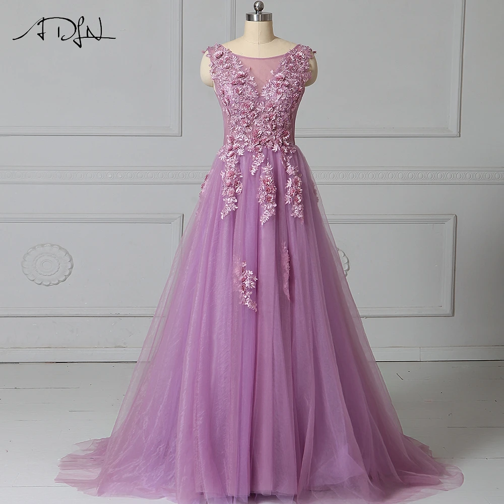 ADLN/Лидер продаж дешевые вечерние платья длинное платье без рукавов с цветочным