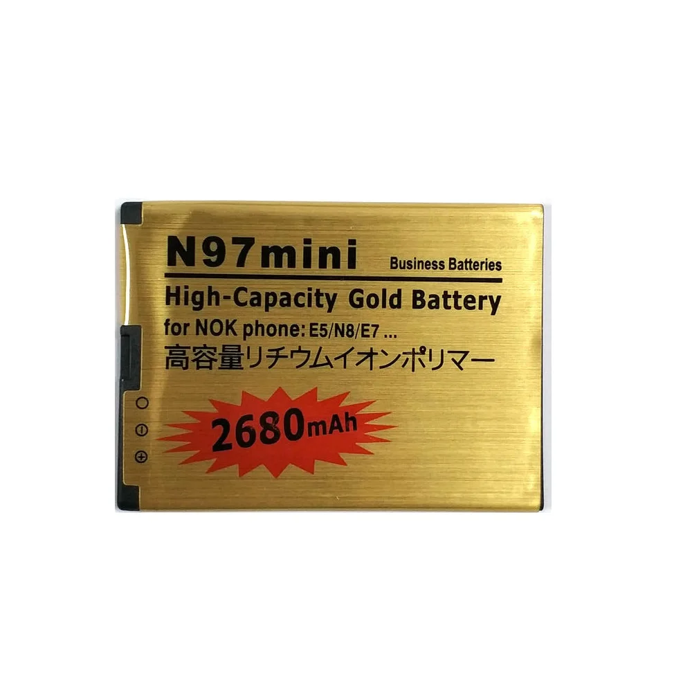 Аккумулятор для NOKIA N97MINI E5 E7 N8 литий-ионный аккумулятор высокой емкости 2680 мАч 4D