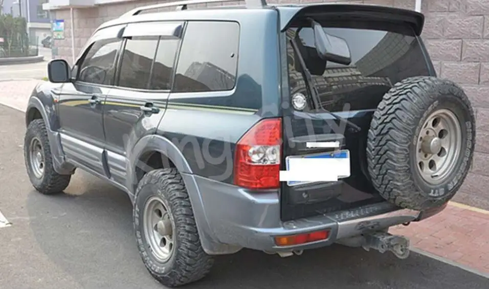 1 компл. Автомобильный Стайлинг для pajero задний светильник s montero V73 светодиодный 2003~ 2008 автомобильные аксессуары pajero лампа задний светильник DRL+ тормоз+ Парк+ сигнал