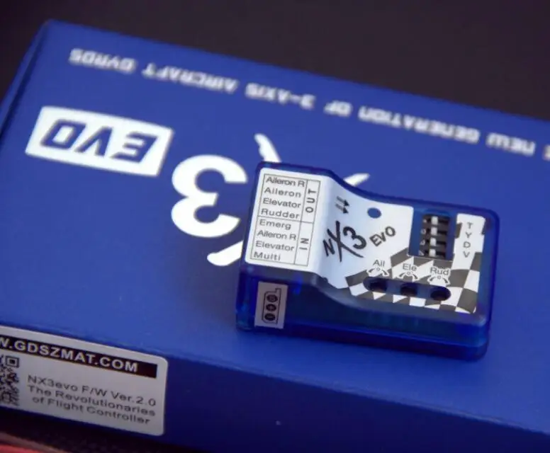 NX3 Evo 3 осевой гироскоп Контроллер полета Autobalance стабилизатор для RC