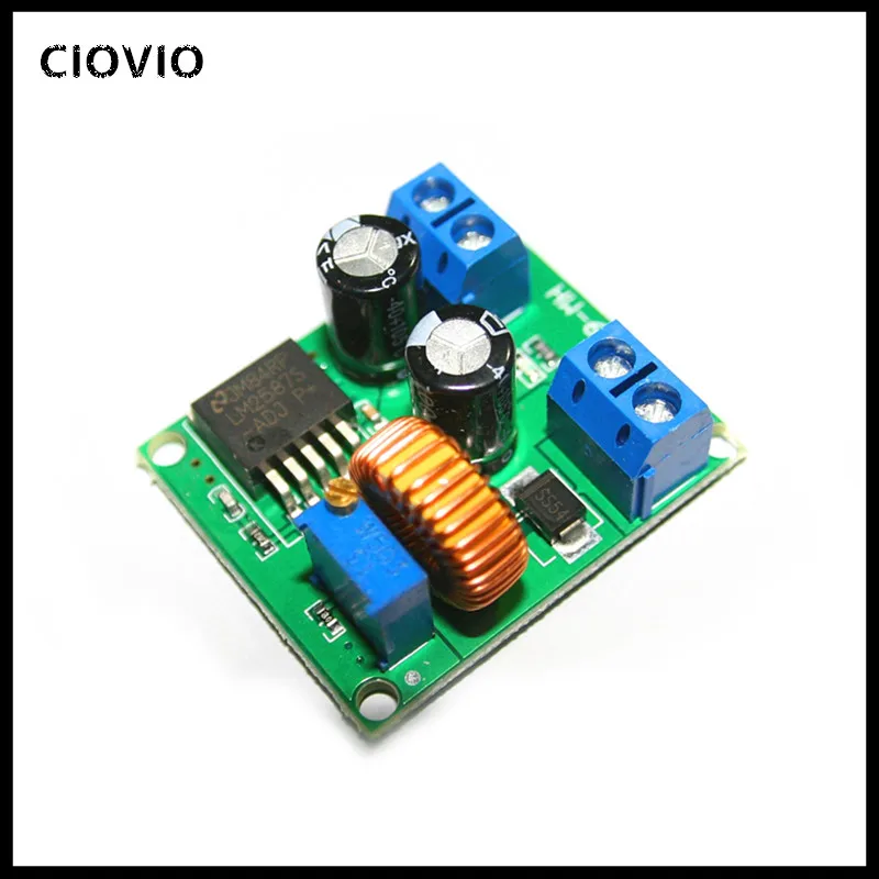CIOVIO 5 шт. LM2587S DC 3в 35в до 4в 40в Регулируемый повышающий усилитель преобразователь