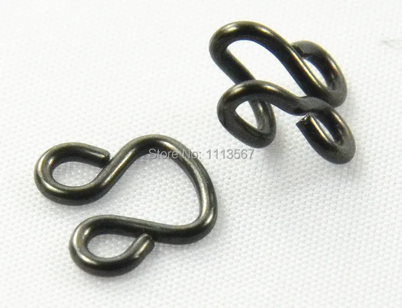 Металлические крючки удлинителя и застежки глаза 100 шт. пошив одежды кнопки для 16