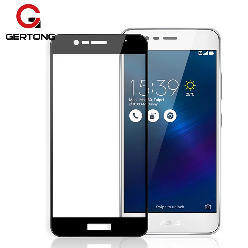 GerTong полное покрытие закаленное Стекло для Asus Zenfone 3 Max ZC520TL ZC553KL лазерный ZC551KL ZB501KL ZE553KL 4 ZE554KL ZC554KL ZC520KL