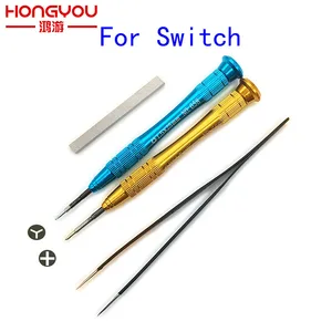 Для Nintendo Switch проводящий хлопок крест три 1,5 мм крыло Отвертки Пинцет сигнал губка для переключателя Joy-Con отвертка