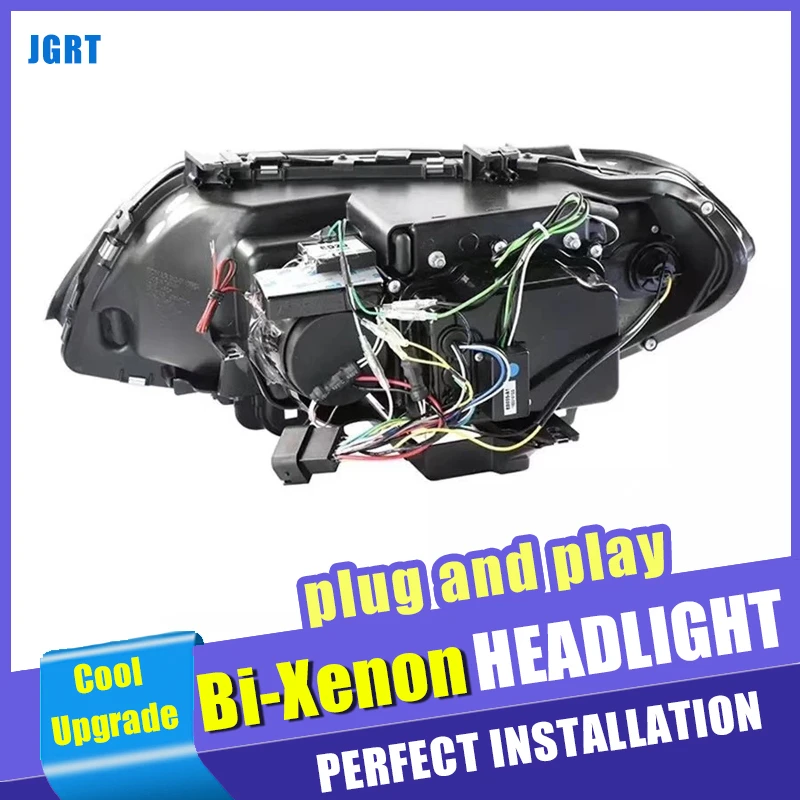 Новый автомобильный стайлинг для BMW X5 E53 фары 2004-2006 фара авто светодиодный DRL