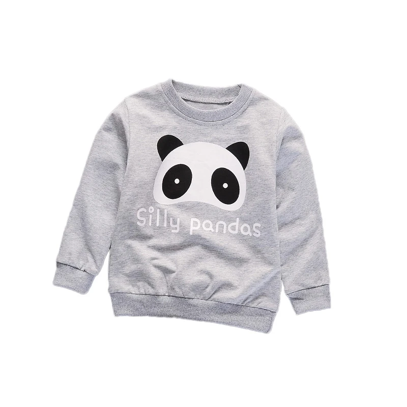 Новая весенне-Осенняя детская одежда для мальчиков и девочек модная футболка