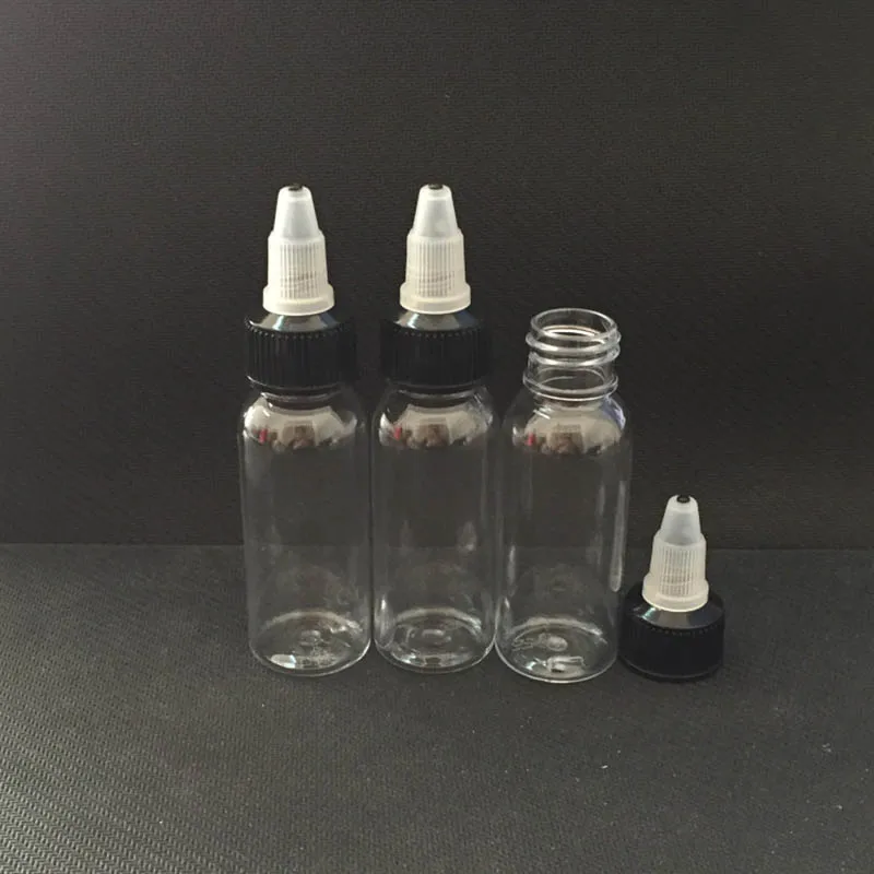 Пустые пластиковые прозрачные чернила для татуировок 30 мл 1 унция пигментные