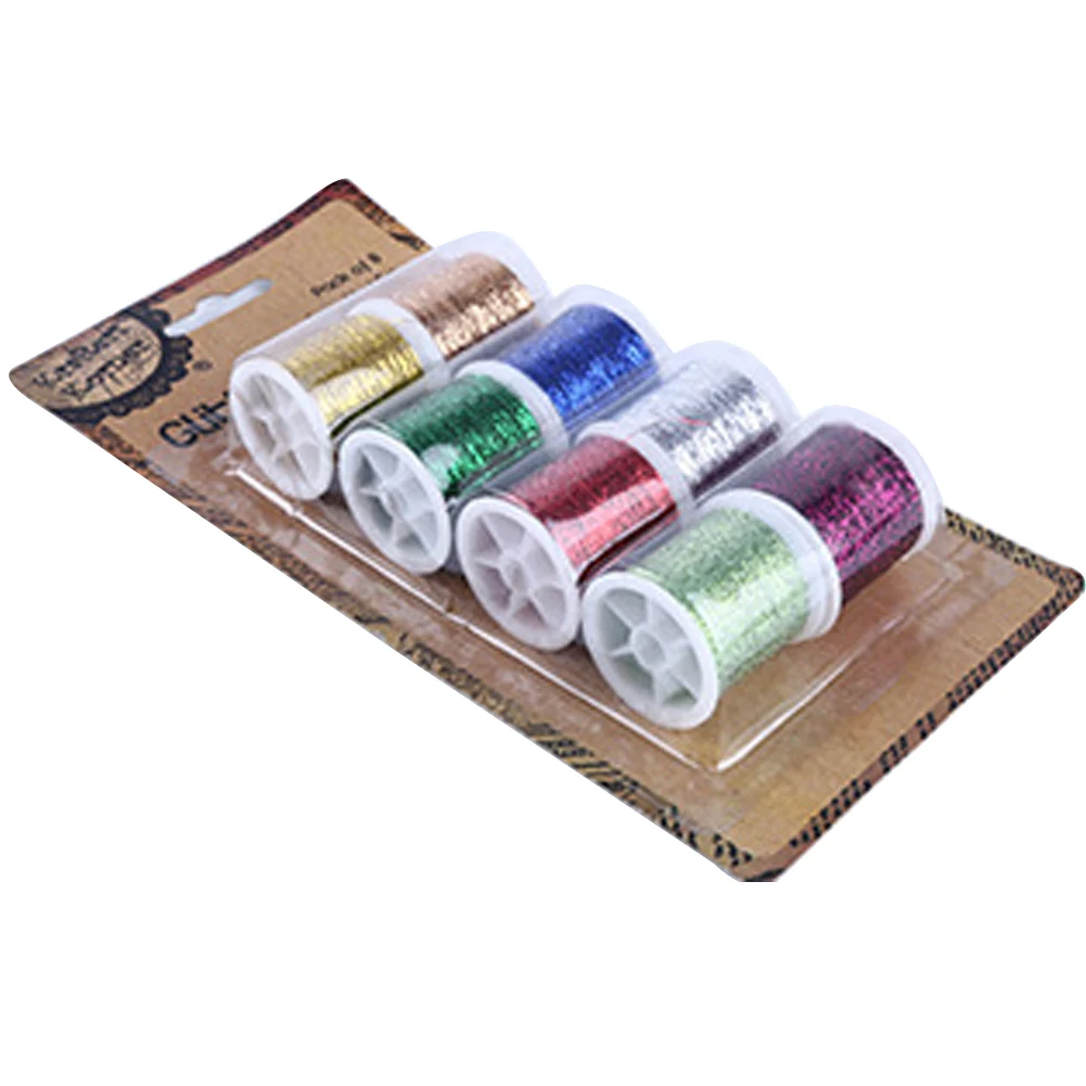 8 шт. ремесло швейная нить красочные катушки Домашняя одежда DIY Вязание Вышивка