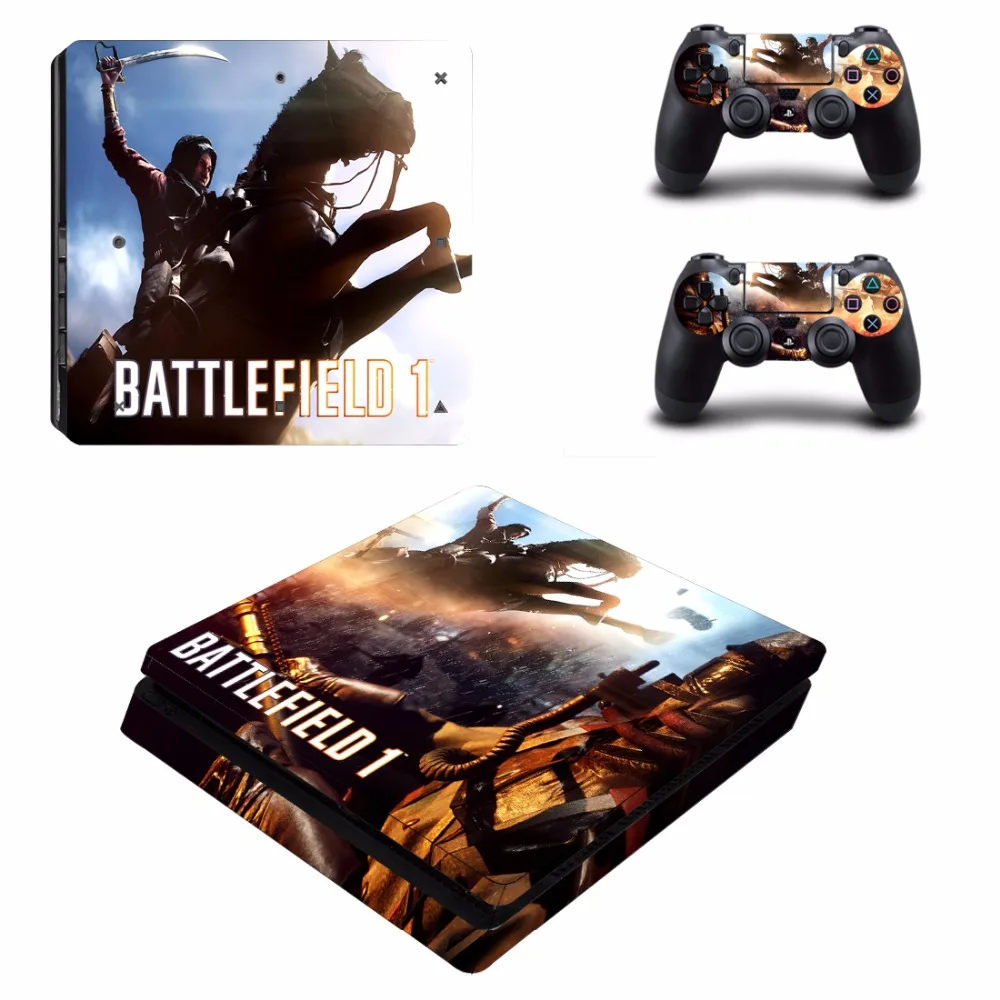 Игра поле боя 1 PS4 тонкая кожа Стикеры для Sony Игровые приставки 4 консоли и 2