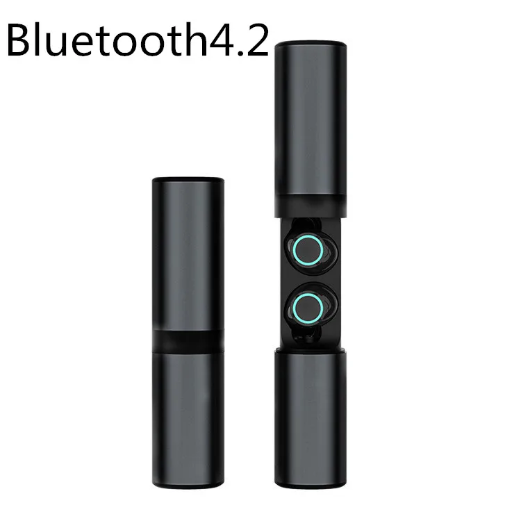 Bluetooth 4.2 Black Bluetooth 5,0 наушники TWS стерео беспроводные наушники спортивные водонепроницаемые наушники для игровой гарнитуры для samsung Galaxy buds S8/S9 - Цвет: Bluetooth 4.2 Black