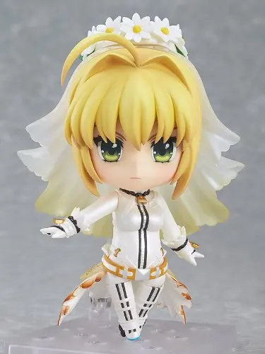 Новая классическая игра аниме Fate Stay Night Extra CCC Saber Bride 387 # экшн фигурка|action figure|fate stay