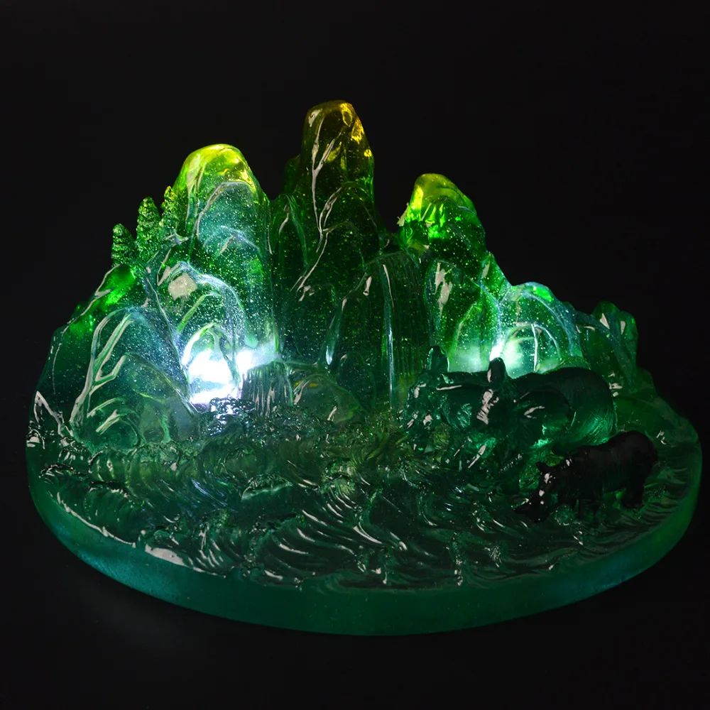 Новинка 2017 г. риноцерос и слон фэн-шуй в природной среде обитания W2389 | Дом сад