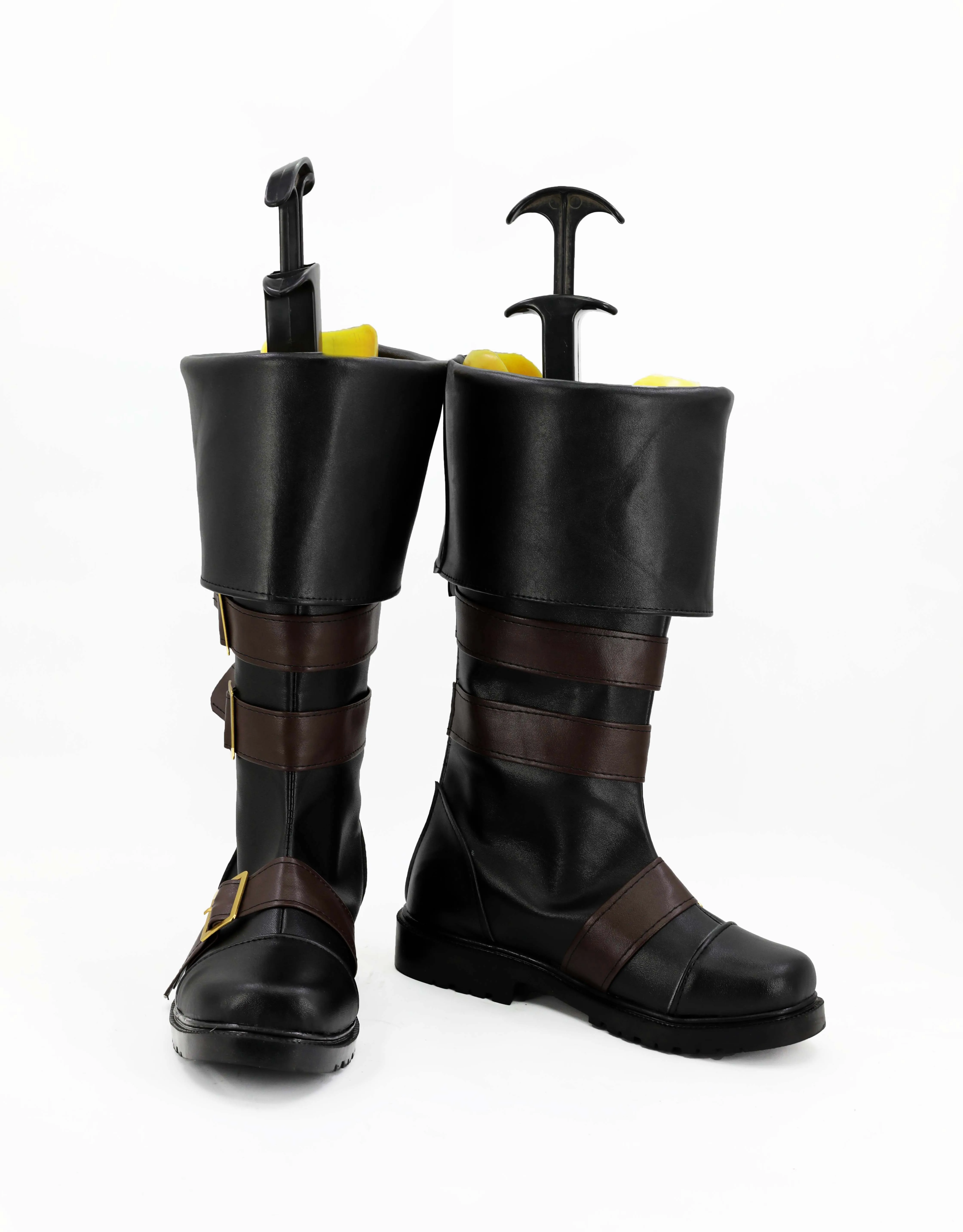 

NieR:Automata Cosplay YoRHa No. 9 Type S Shoes Black Boots For Adult Men Women Costume Custom Made