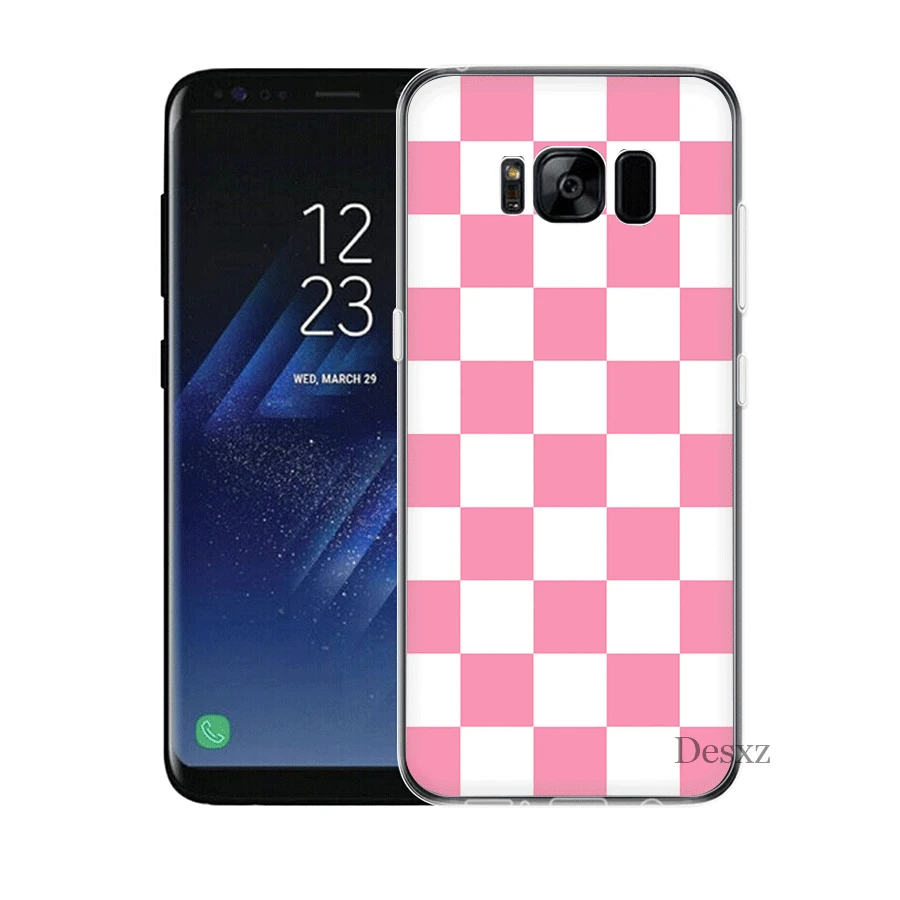 Клетчатый клетчатый Чехол для мобильного телефона Samsung Galaxy J1 J2 J3 J5 J7 J6 Prime |