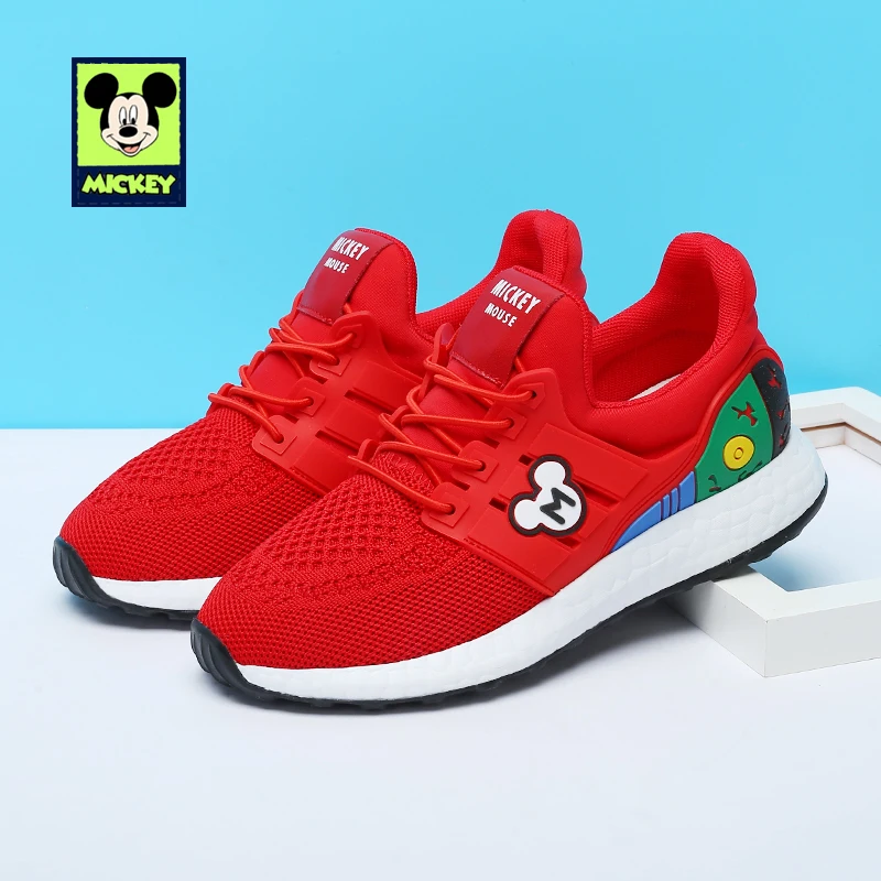 Disney/детская повседневная обувь сезон весна-осень Спортивный Бюстгалтер с сеткой