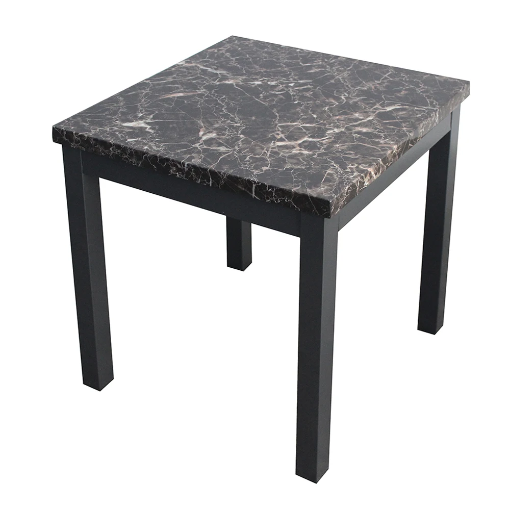 Кафе столы 3 шт современный стиль искусственный мраморный журнальный столик с