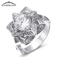 fashion claws star design ring austria crystal zircon personality hyperbole large gift rings for women collocation new jewelry