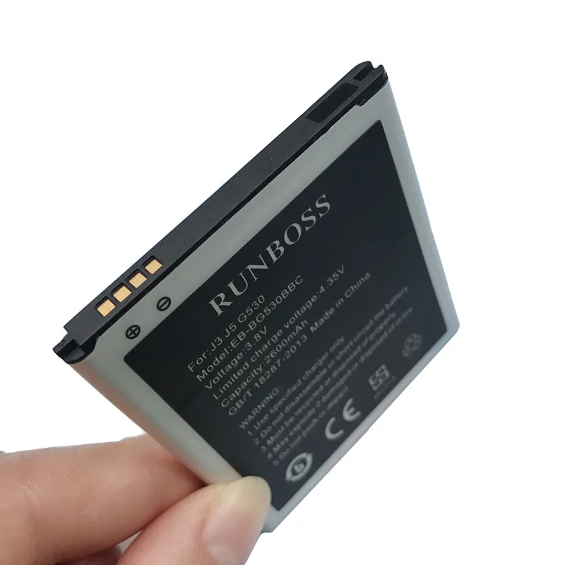2600 мА/ч EB-BG530CBE EB-BG531BBE для samsung Galaxy Grand Prime J3 2016 J320F SM-J320FN G5308W G530 G530H G531 J5 2015 Батарея |