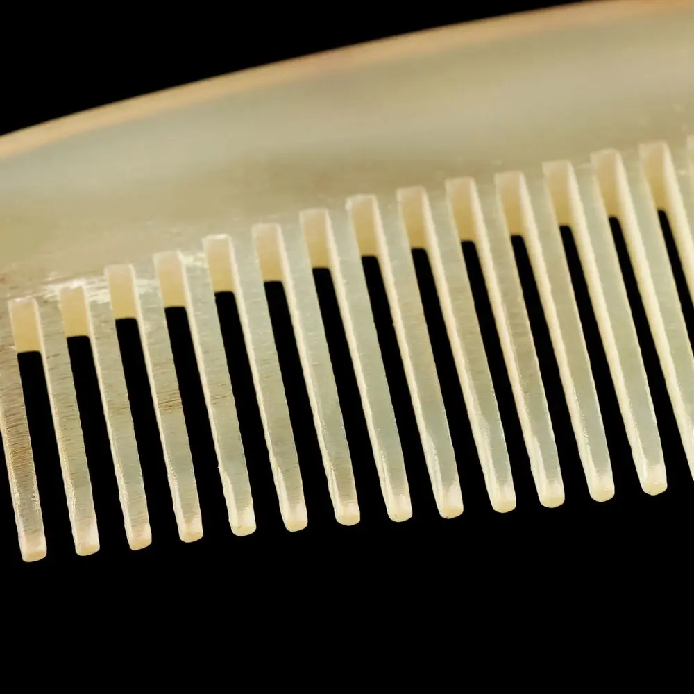 Антистатическая щетка для волос расчески из бычьего рога 9 размеров 1 шт.| |