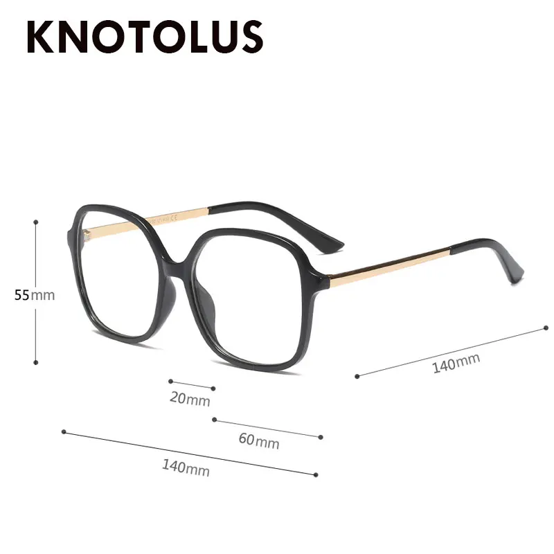 Knotolus квадратные очки Женские Ретро винтажные для чтения оправа мужские