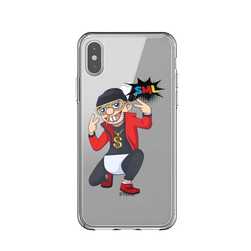 SML JEFFY HOPS мягкие силиконовые чехлы для телефона для iPhone 5 5S SE 6 6splus 7 Plus 8 плюс X XR XS MAX XS 5,8 6,1 6,5 дюймов крышка