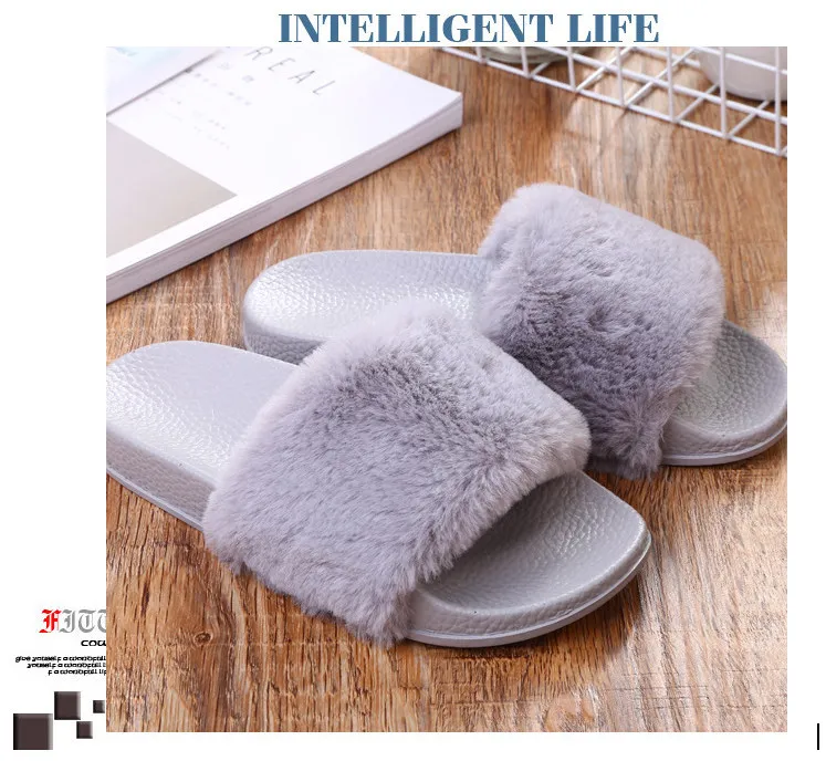 Домашние плюшевые тапочки 2020 Сезон весна осень Женская повседневная обувь