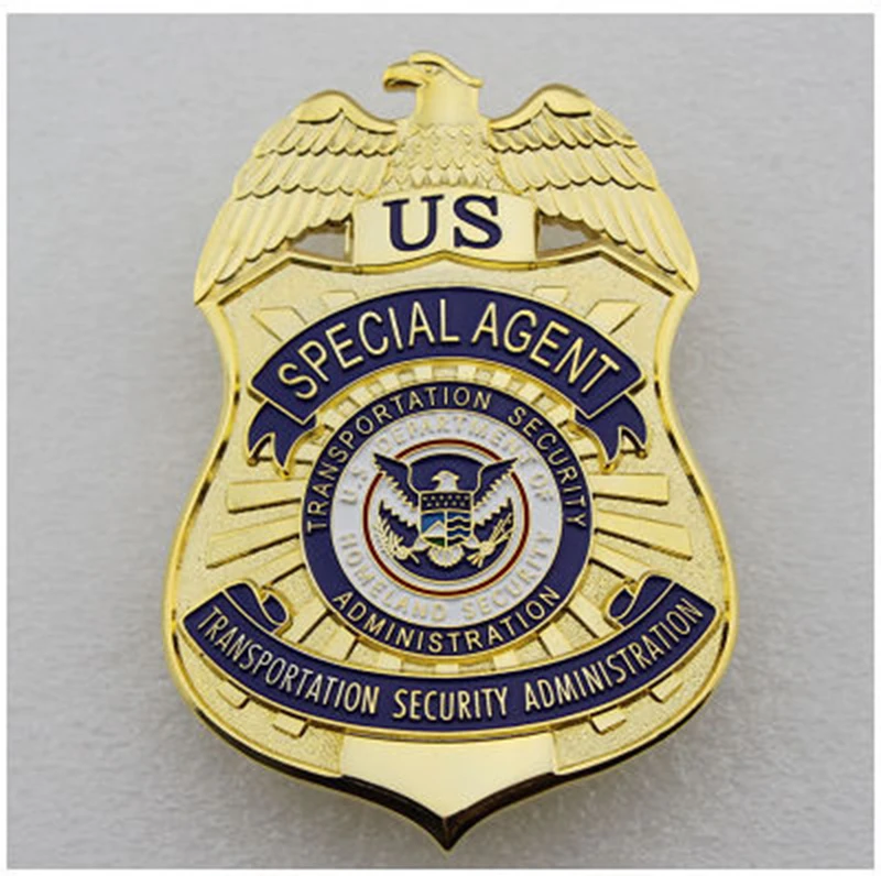 Классический США, отдел внутренней безопасности, DHS, копия фильма реквизит значок