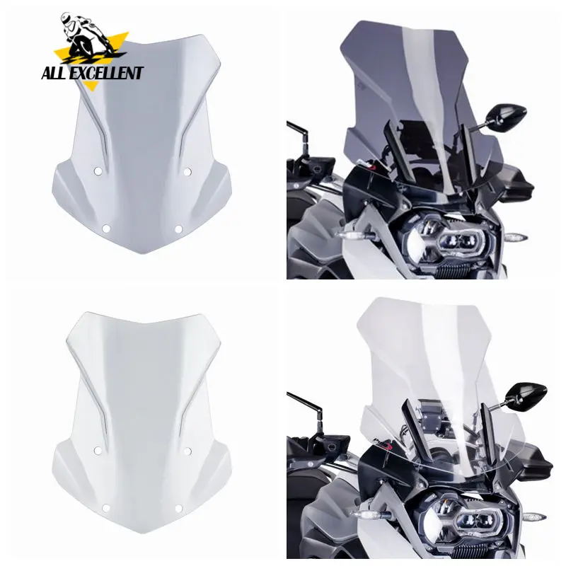 Ветрозащитный экран для BMW R1200GS LC ADV прозрачный чистый и серый цвет защита от ветра