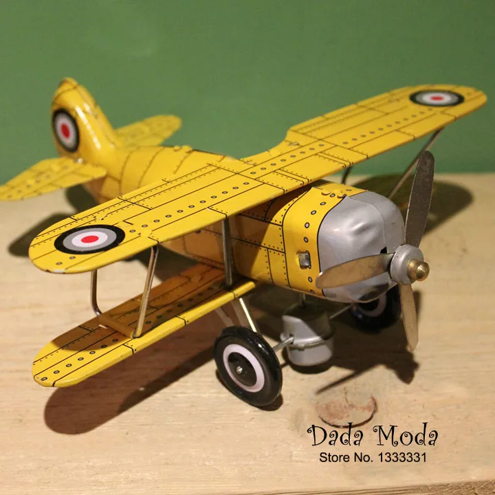 Античный Стиль Оловянные игрушки роботы железные металлические модели для