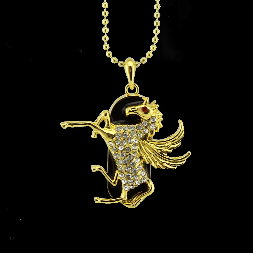 CHYI ювелирные изделия USB флешка кулон Красота Pegasus лошадь мини флэш накопитель