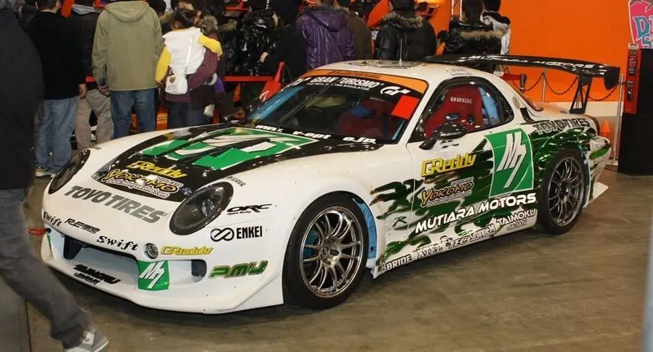 Радиоуправляемый автомобиль 1/10 D1 Drift Suenaga Masao RX7 FD3S M7 GReddy Amemiya Набор стикеров для