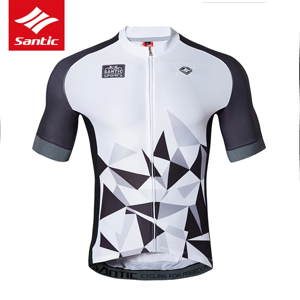2019 Santic Pro Team Cycling Jersey Vintage MTB Bike Clothing Men Short Riding Bicycle Men's Shirt Ciclismo Summer New | Спорт и