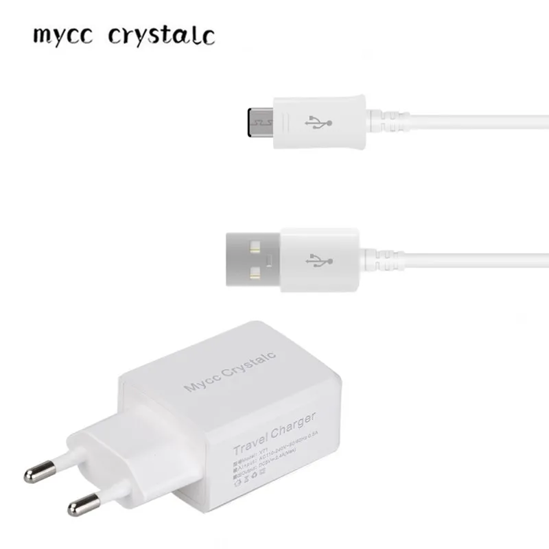 5V 2.4A EU вилка настенное зарядное устройство + кабель Micro USB для HTC Desire 316 516 816 310 210 M8 mini