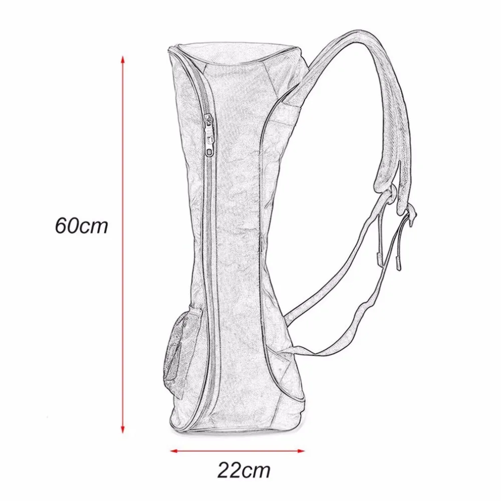 

8 Inch Skate Board Bag Portable Oxford Cloth Sport Handbag For Self Balancing Car Electric Scooter Carrying Hoverboard Bag