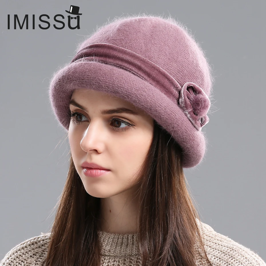 Осенне зимняя женская фетровая шляпа из кроличьего меха|fashion fedora|winter fedorafashion hat |