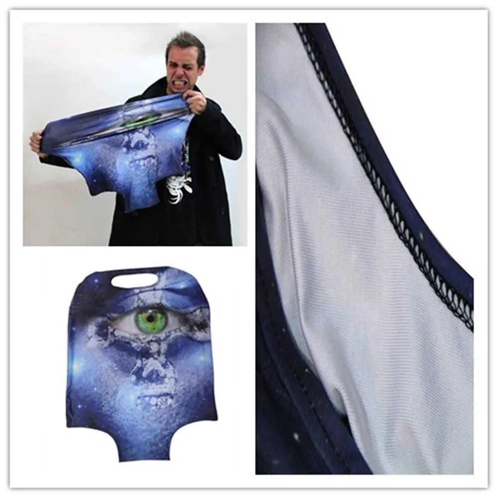 Чехол FORUDESIGNS на колесиках с принтом карты мира плотный защитный чехол для багажа