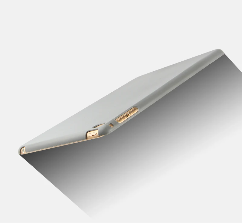 Ультратонкий пластиковый жесткий чехол книжка для планшета Apple iPad Mini 4 7 9