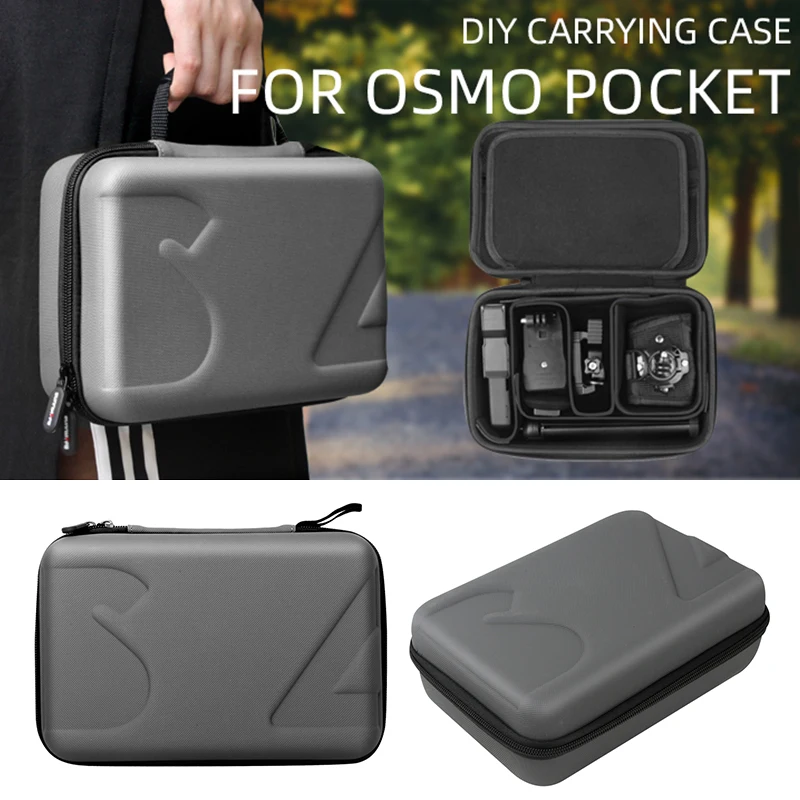 Чехол DJI Pocket 2 для переноски сделай сам OSMO Карманный карданный чехол из ПУ Osmo Action