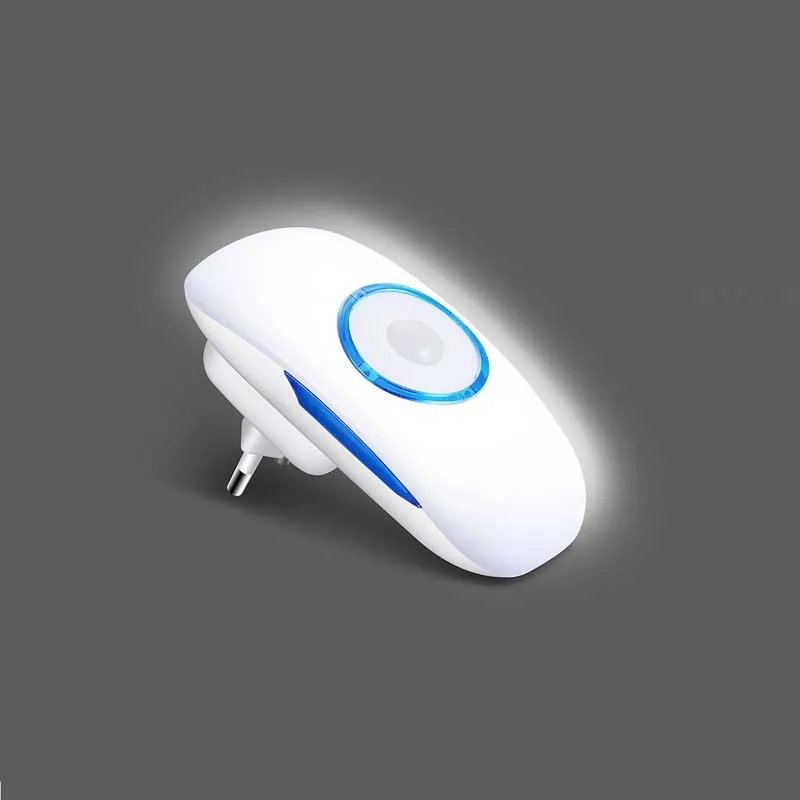 Nieuwste led nachtlampje met PIR AC 80-260 В met светодиодный датчик света en PIR датчик движения функциональный светодиодный ночник