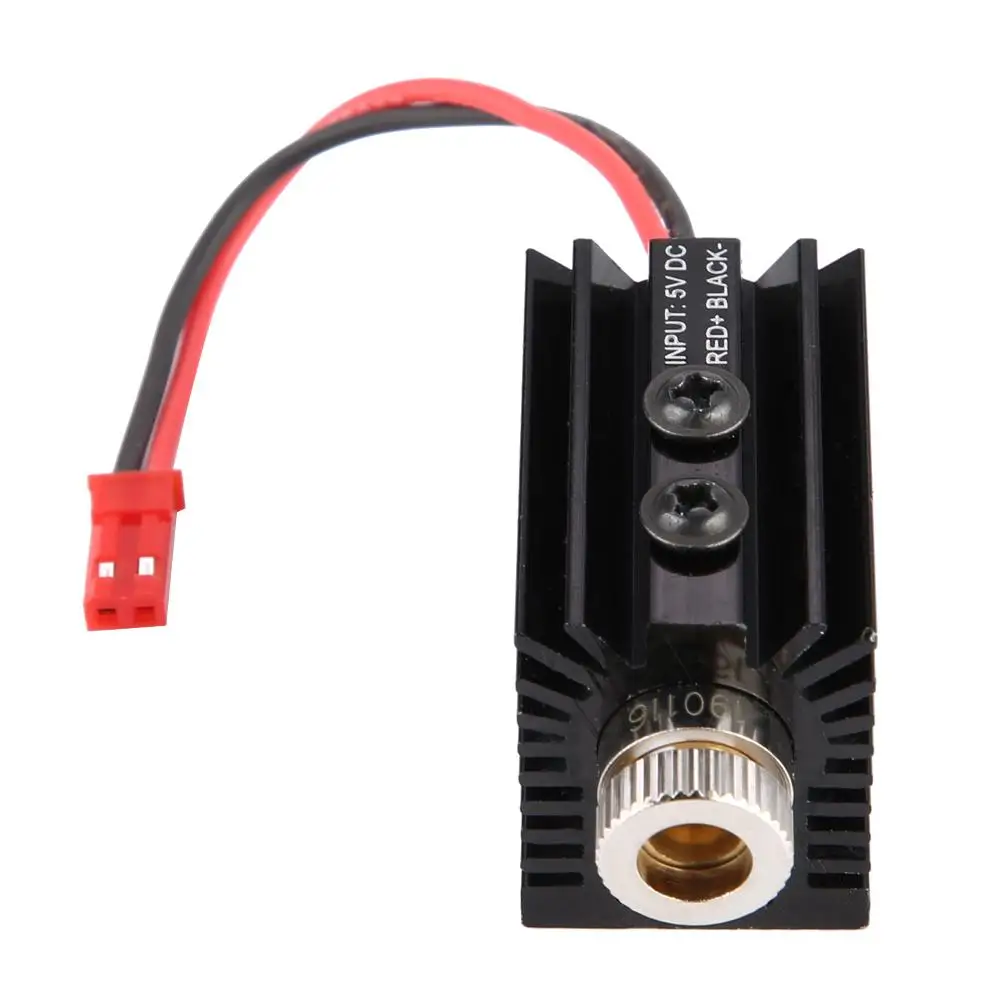 100/180/500mW 45nm Adjustable Focusing Blueviolet Light Laser Head Module Carving Cutting Module For DIY CNC Engraving Machine